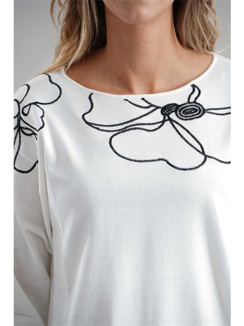 Maglia in viscosa LAFTY.LIE | 06D151BIANCO