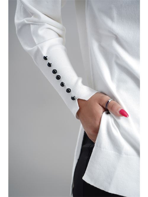 Maglia in viscosa LAFTY.LIE | 06D151BIANCO