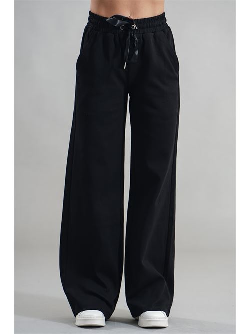 Pantalone tuta con laccetti LAFTY.LIE | 10Q309NERO