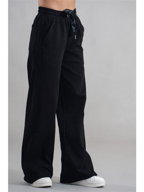 Pantalone tuta con laccetti LAFTY.LIE | 10Q309NERO
