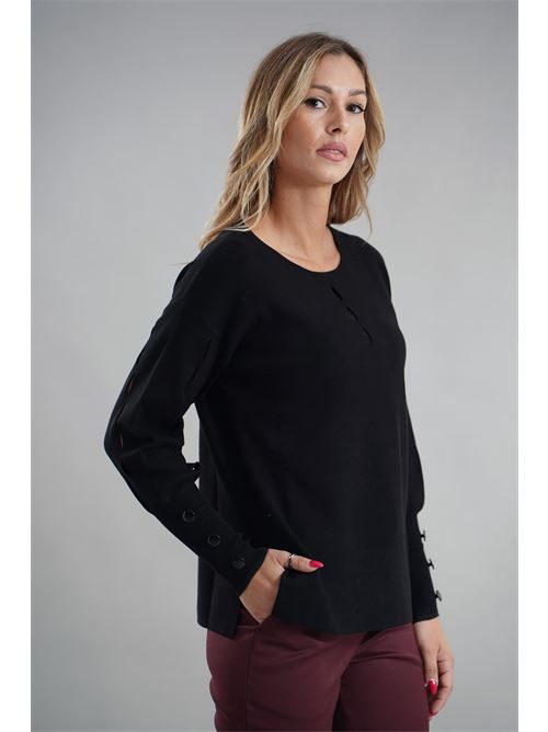 Maglia in viscosa LAFTY.LIE | 33D165NERO