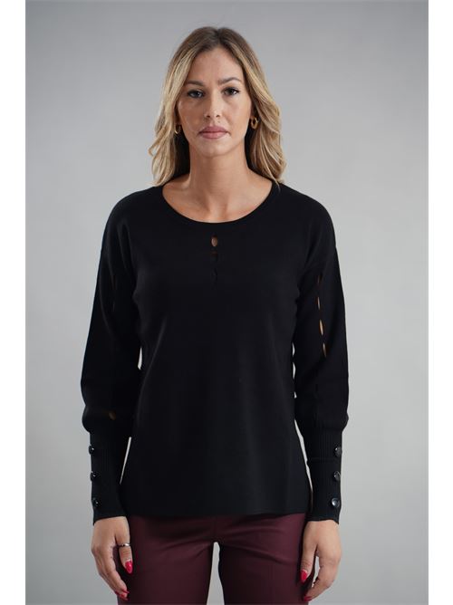 Maglia in viscosa LAFTY.LIE | 33D165NERO