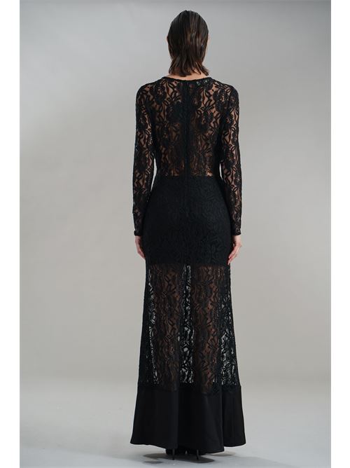 Abito in pizzo Nikamo | 4651NERO