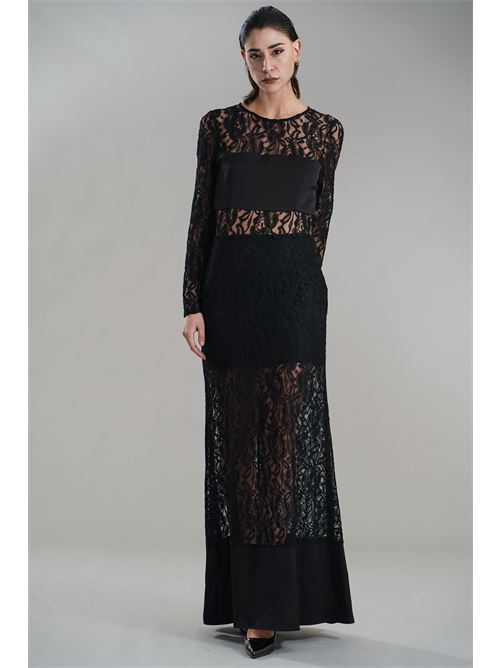 Abito in pizzo Nikamo | 4651NERO