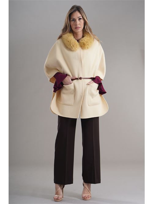 Mantella in misto lana Nitia | CN023GIALLO