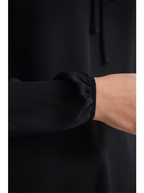 Casacca con pizzo Nualy | I25N1067NERO