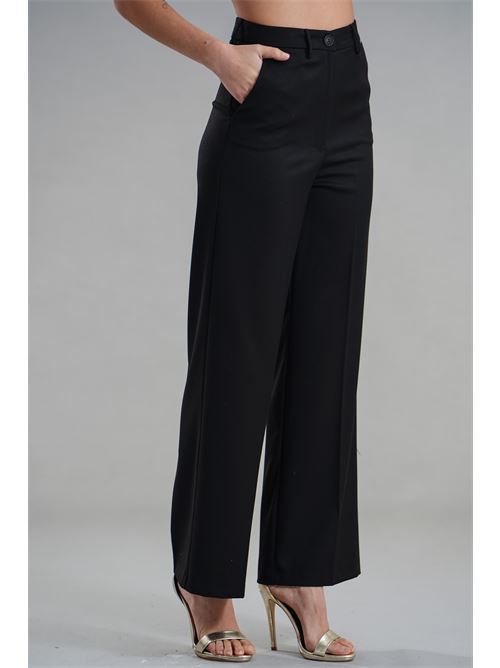 Pantalone palazzo Nualy | I25N5410NERO