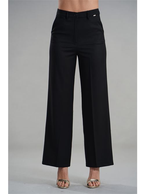 Pantalone palazzo Nualy | I25N5410NERO