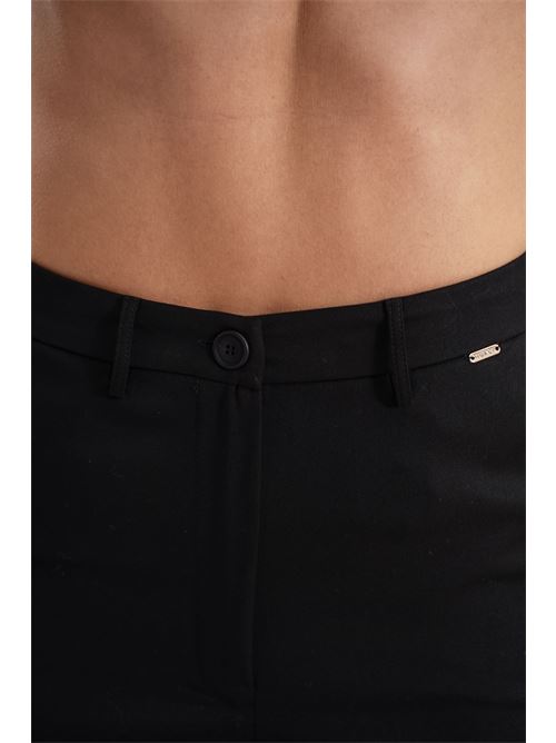 Pantalone palazzo Nualy | I25N5410NERO