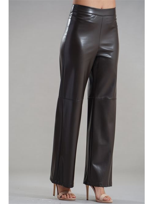 Pantalone in ecopelle Nualy | I25N5420MORO