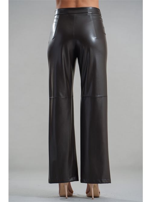 Pantalone in ecopelle Nualy | I25N5420MORO