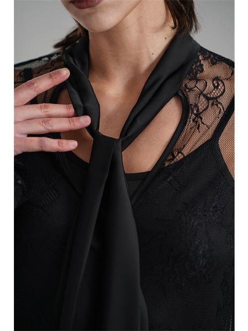 Abito in pizzo Nualy | I25N7420NERO