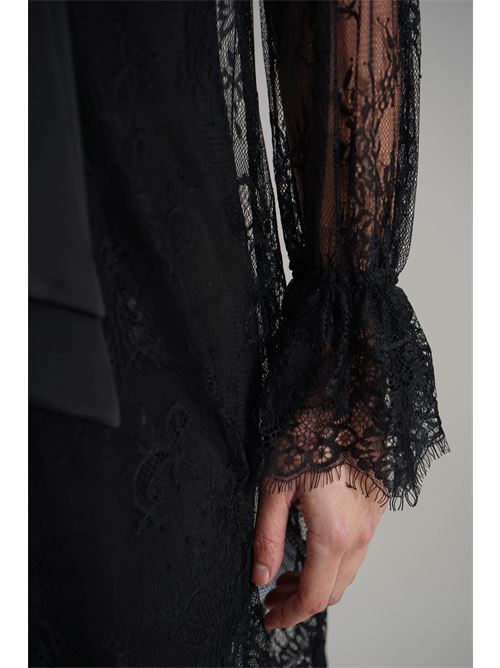 Abito in pizzo Nualy | I25N7420NERO