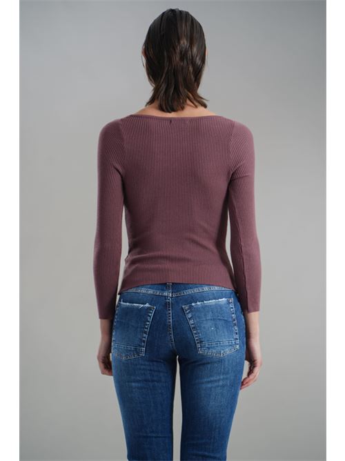 Maglia in viscosa Nualy | I25NCV13147LAVANDA