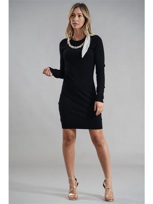 Abito Berenice in viscosa relish | BERENICEBLACK