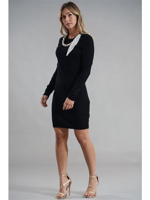 Abito Berenice in viscosa relish | BERENICEBLACK