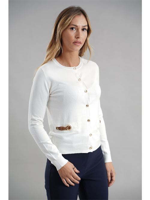 Cardigan Novanto in viscosa relish | NOVANTOMILK