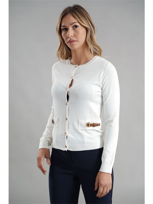 Cardigan Novanto in viscosa relish | NOVANTOMILK