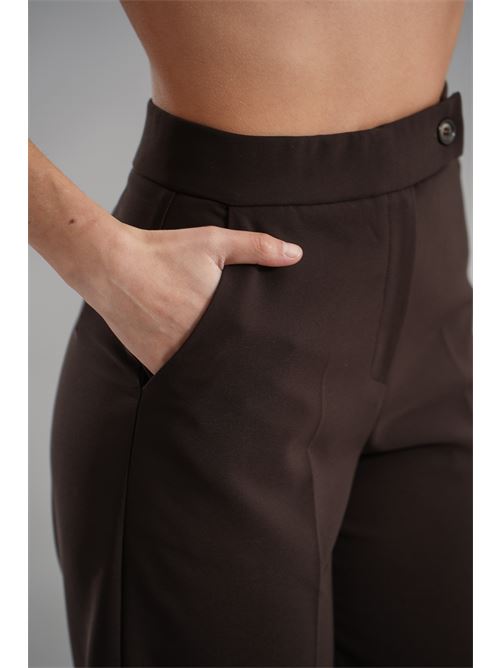 Pantalone elastico Zanetti | ZP8066MOKA