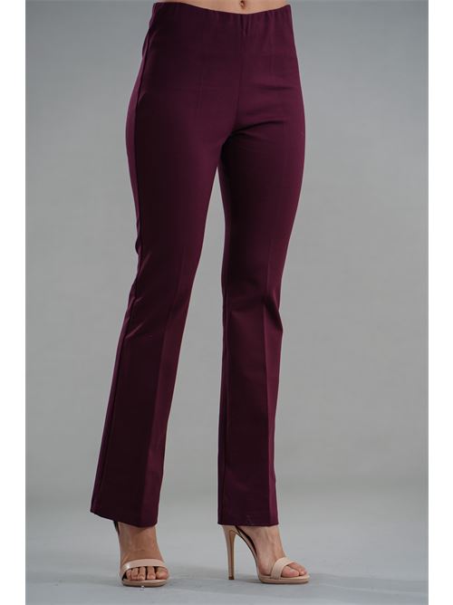 Pantalone in viscosa Z.O.E. | 13G313BORDEAUX