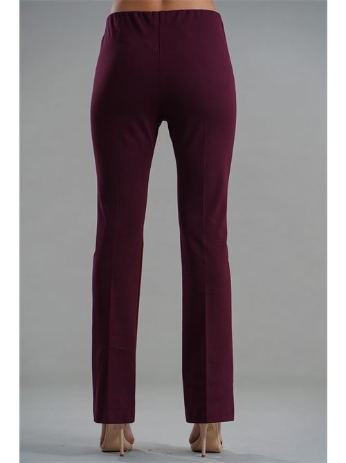Pantalone in viscosa Z.O.E. | 13G313BORDEAUX