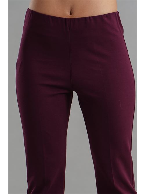 Pantalone in viscosa Z.O.E. | 13G313BORDEAUX