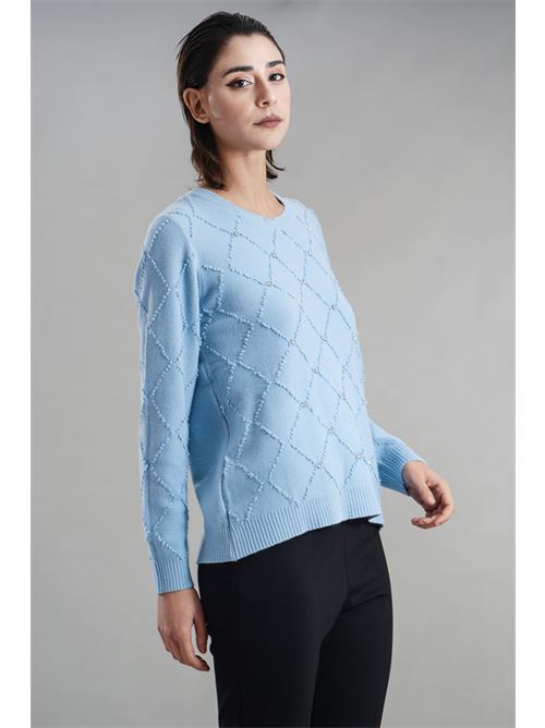 Maglia in viscosa Z.O.E. | 27B205AZZURRO