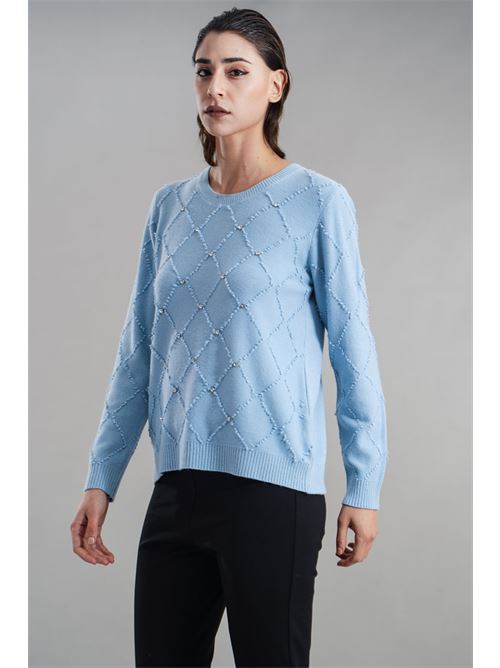 Maglia in viscosa Z.O.E. | 27B205AZZURRO