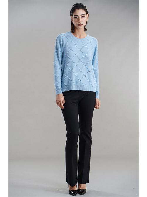 Maglia in viscosa Z.O.E. | 27B205AZZURRO