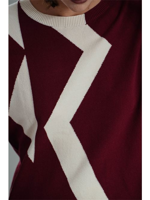 Maglia in viscosa Z.O.E. | 31B135BORDEAUX