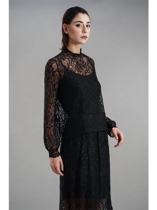 Casacca in pizzo Z.O.E. | 34R211NERO