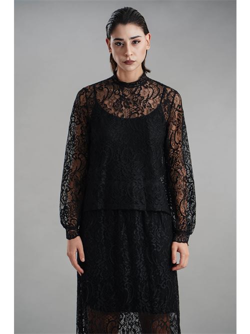 Casacca in pizzo Z.O.E. | 34R211NERO