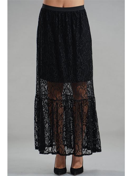 Gonna in pizzo Z.O.E. | 34R400NERO