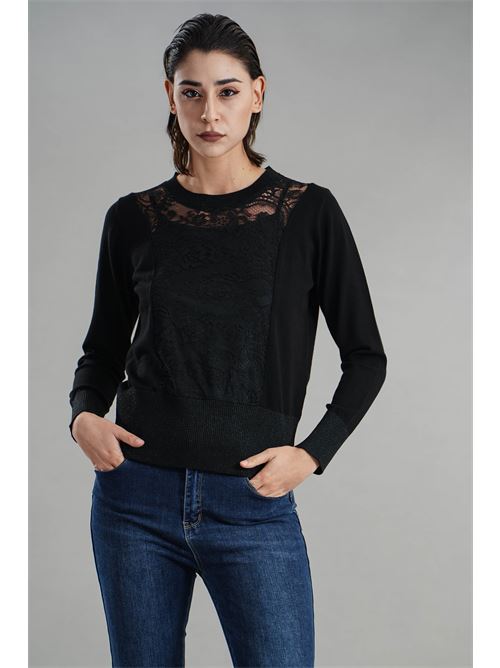 Maglia in viscosa Z.O.E. | 36V162NERO