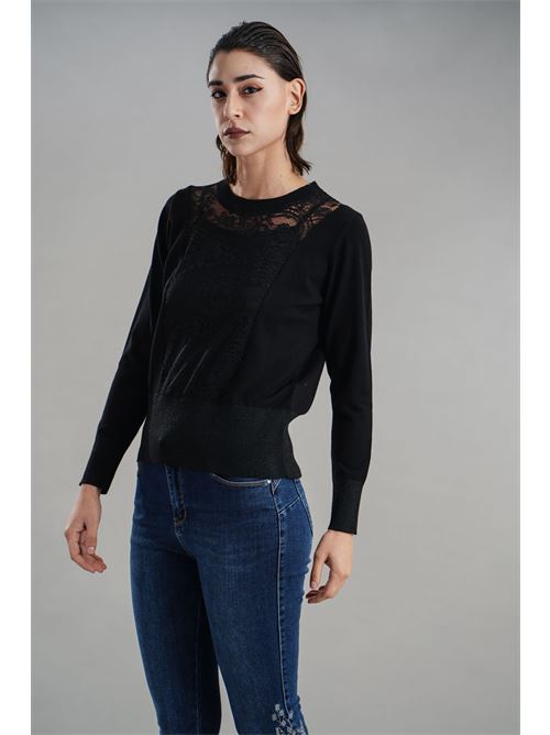 Maglia in viscosa Z.O.E. | 36V162NERO