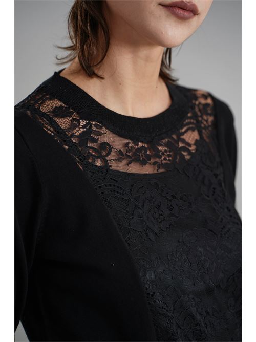 Maglia in viscosa Z.O.E. | 36V162NERO