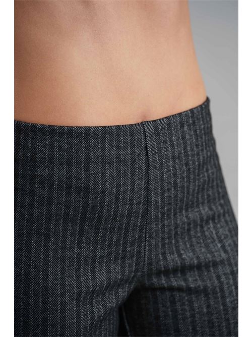 Pantalone elastico Z.O.E. | 51G316BIANCO/NERO