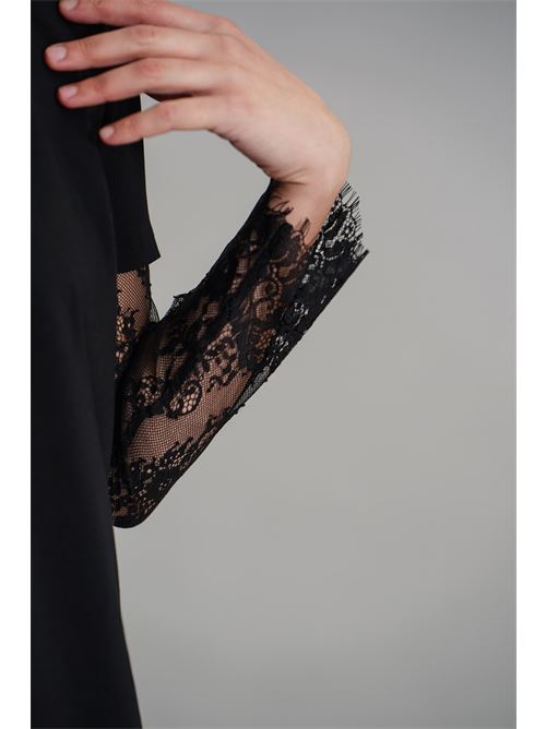 Maglia con colletto Z.O.E. | 52Q721NERO