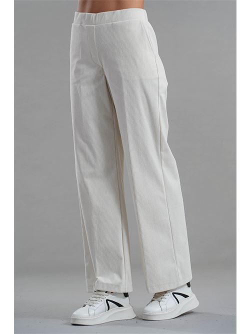 Pantalone palazzo Z.O.E. | 85G322PANNA