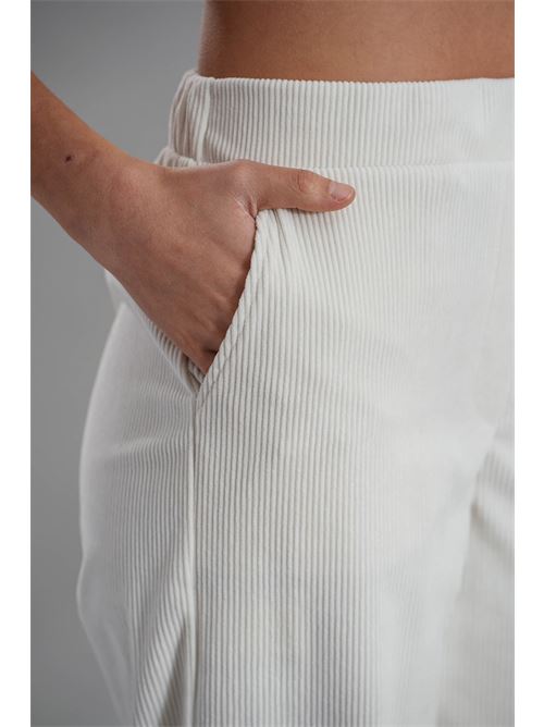 Pantalone palazzo Z.O.E. | 85G322PANNA
