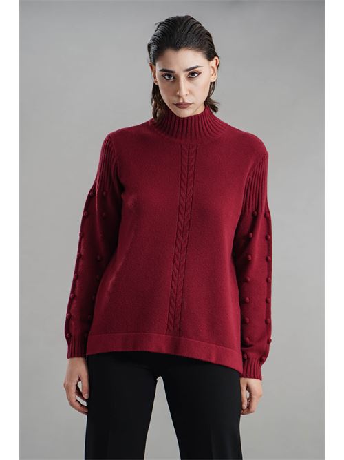 Maglia in viscosa Z.O.E. | 89W202BORDEAUX