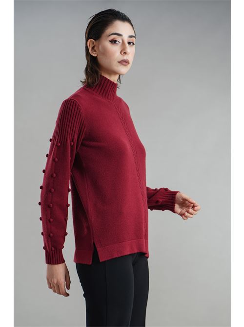 Maglia in viscosa Z.O.E. | 89W202BORDEAUX