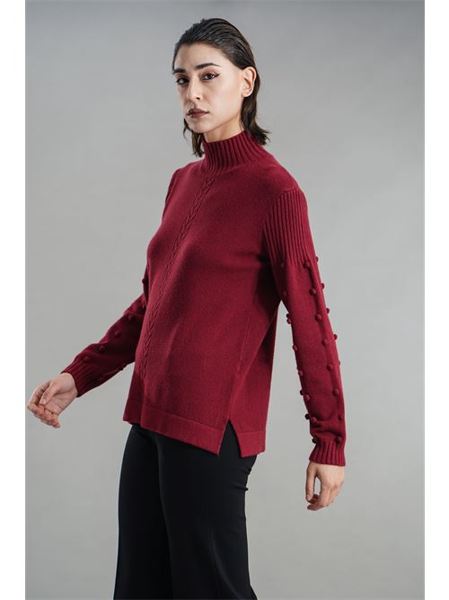 Maglia in viscosa Z.O.E. | 89W202BORDEAUX