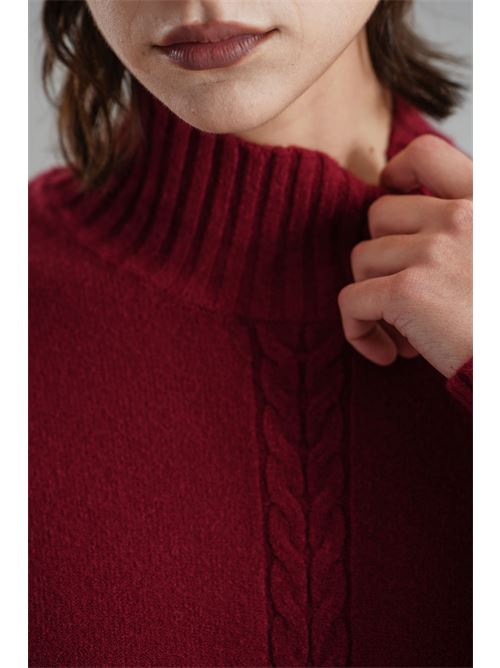Maglia in viscosa Z.O.E. | 89W202BORDEAUX