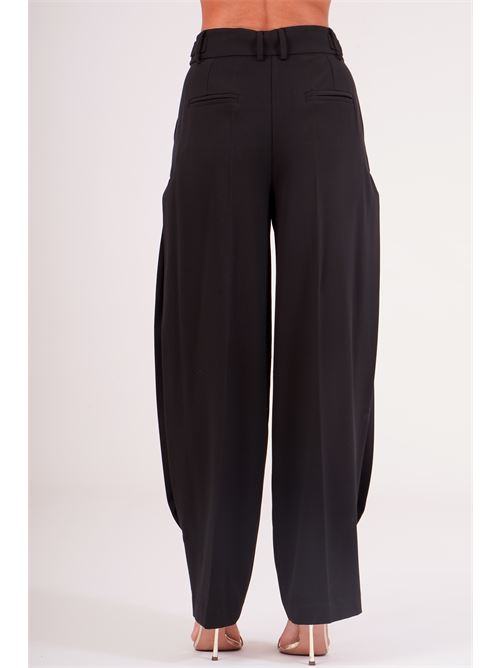 Pantalone con pinces Babylon | E00082NERO