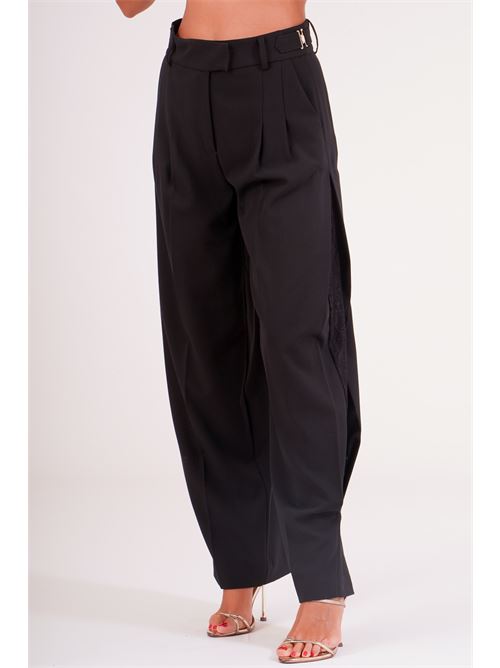 Pantalone con pinces Babylon | E00082NERO