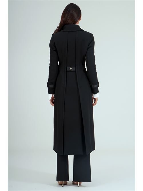 Cappotto doppiopetto Babylon | E00244NERO