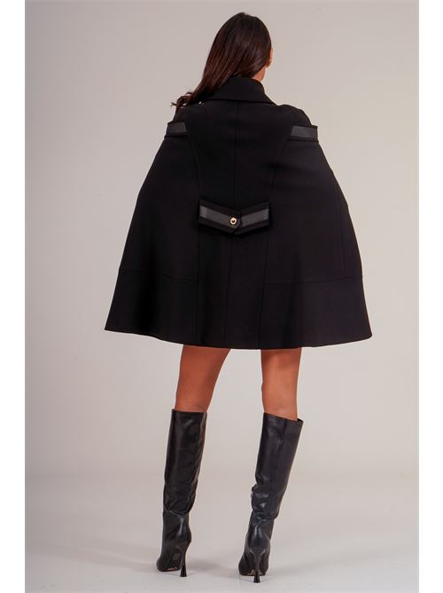 Cappotto mantella Babylon | E00245NERO