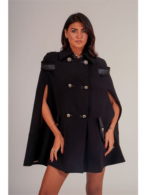 Cappotto mantella Babylon | E00245NERO
