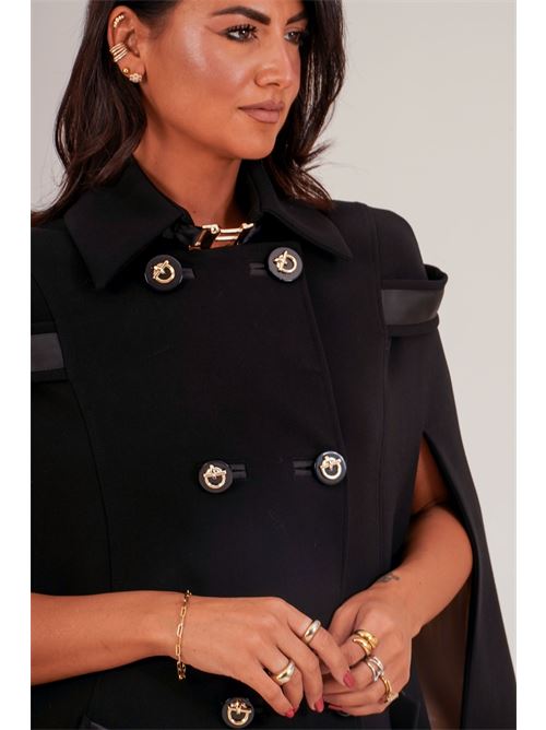 Cappotto mantella Babylon | E00245NERO